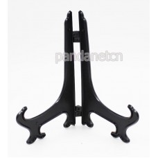 6pcs Black Plastic Plate Holders Display Dish Rack Height  9 inchNEW   222457596408